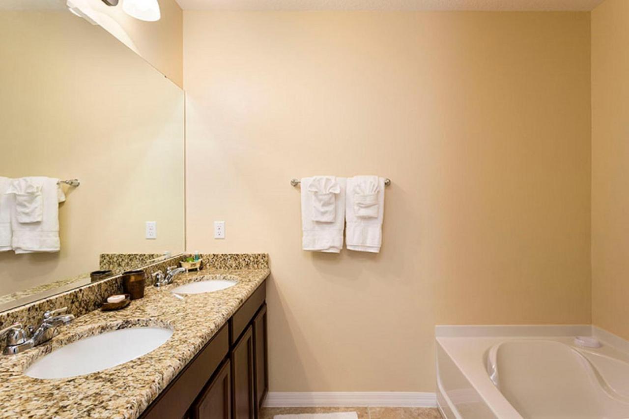 5Br 5 Bath Pvt Home Pool Bbq 11Min Disney 2744Ft Kissimmee Kültér fotó