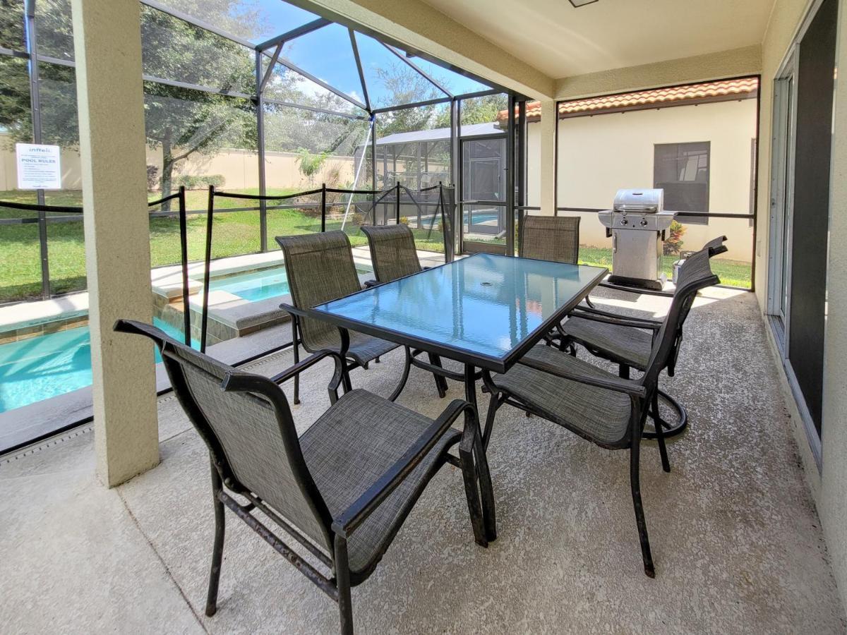 5Br 5 Bath Pvt Home Pool Bbq 11Min Disney 2744Ft Kissimmee Kültér fotó