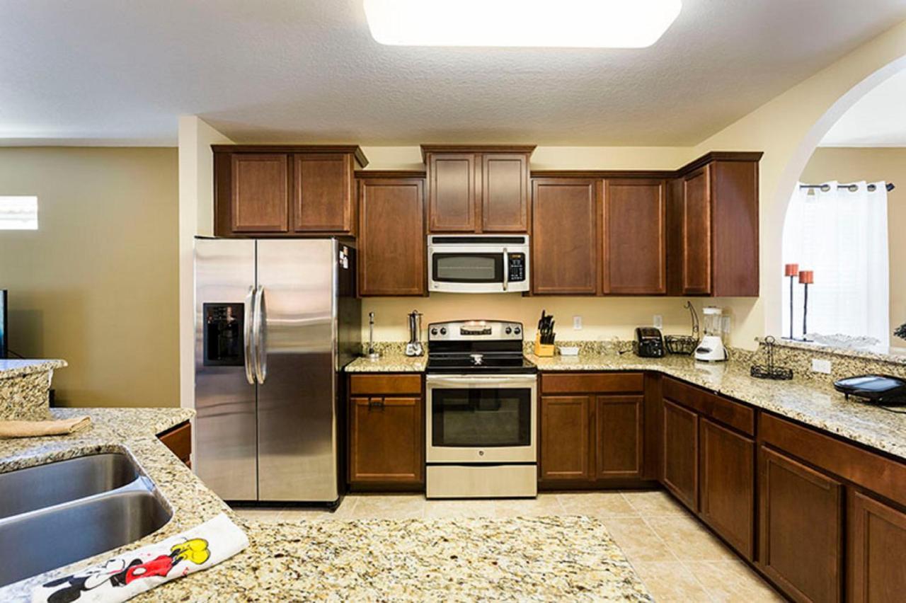 5Br 5 Bath Pvt Home Pool Bbq 11Min Disney 2744Ft Kissimmee Kültér fotó